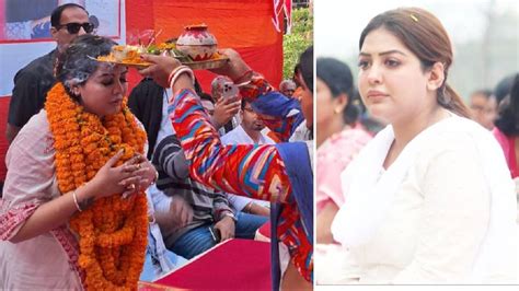 Bjp Youth Wing Leader Pamela Goswami Files Defamation Suit Against