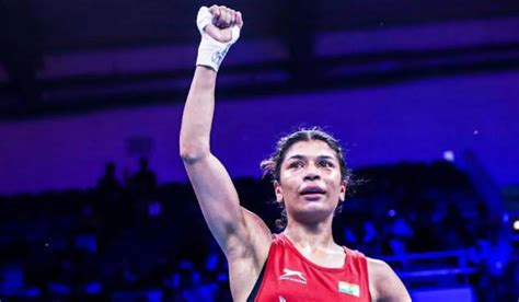 Nikhat Zareen Does It Again Wins Nd Successive Gold At World