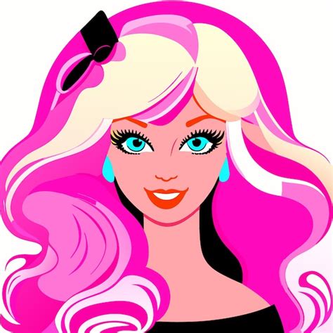 Barbie Ilustraci N Vectorial Vector Premium