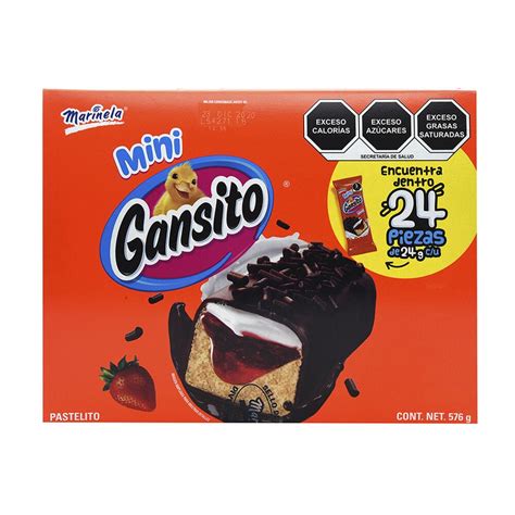 Mini Gansito Marinela 2425 G City Club