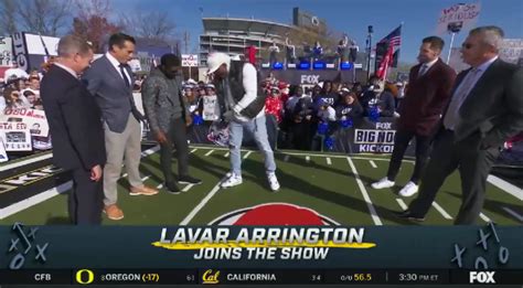 LaVar Arrington, Penn State legend, joins Big Noon Kickoff at State College