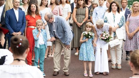 Charlène et Albert de Monaco avec leurs enfants pour la rentrée