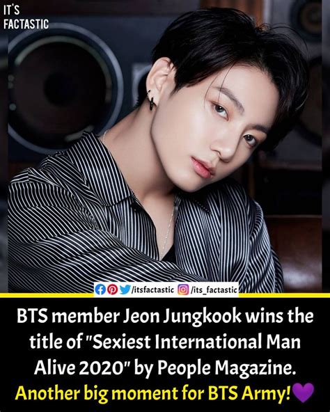 Jeon Jungkook Sexiest International Man Alive 2024