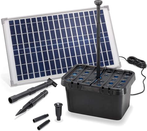 Kit Complet De Filtre Solaire Professionnel Pour Bassin Esotec 100902