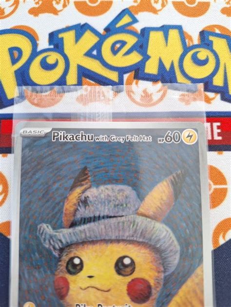 Pikachu With Grey Felt Hat SVP 085 Van Gogh Promo Englisch Kaufen