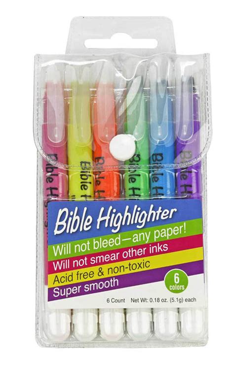 Gel Bible Highlighters The Pencil Grip