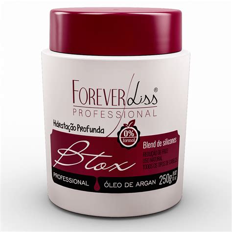 Botox Capilar Forever Liss Argan Oil 250g Fikbella Fikbella