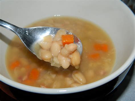 Farm Girl Tails Canning Navy Bean And Ham Soup