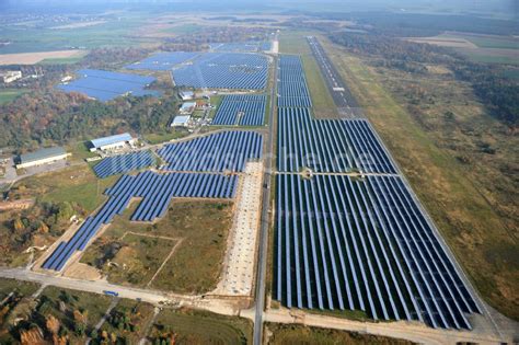 Falkenberg L Nnewitz Aus Der Vogelperspektive Solarpark L Nnewitz