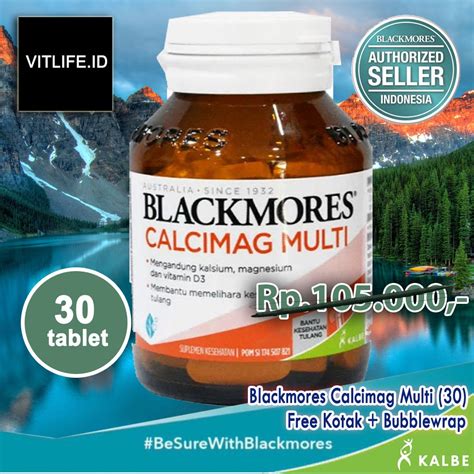 Jual Blackmores Calcimag Multi 30 Mengandung Kombinasi Kalsium