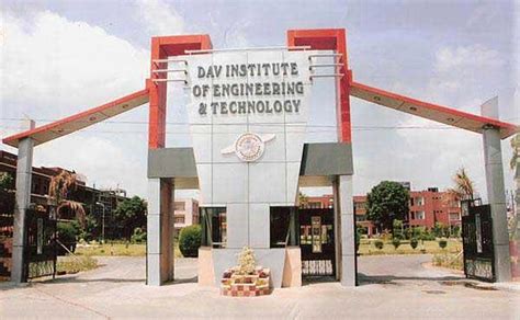 Dav Institute Of Engineering And Technology Daviet Jalandhar