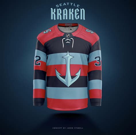 Seattle Kraken Metropolitans Inspired Alternate Rhockeydesign