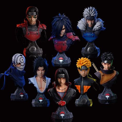 Figure Naruto Anime Kakashi Itachi Sasuke Obito Blind Box Lucky Box