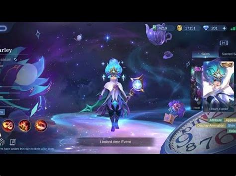 Entrance Animation Of Harley Dream Caster October Collector Skin