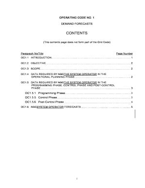 Fillable Online Ofgem Gov Betta Gc Oc Draft V Fax Email Print