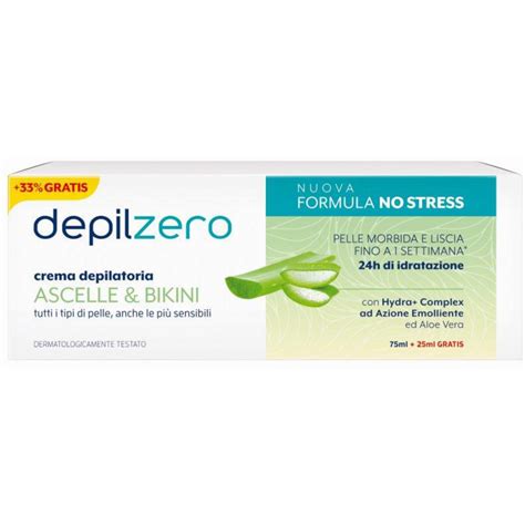 Depilzero Crema Depilatoria Ascelle E Bikini Ml
