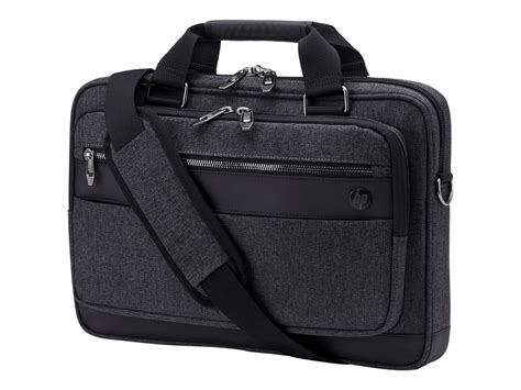 HP Executive Slim Top Load - Notebook carrying case - 14.1" - black ...