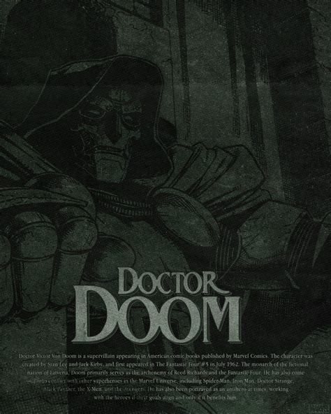 Doctor Doom Poster. Hello! i made this poster. Let me know what you ...