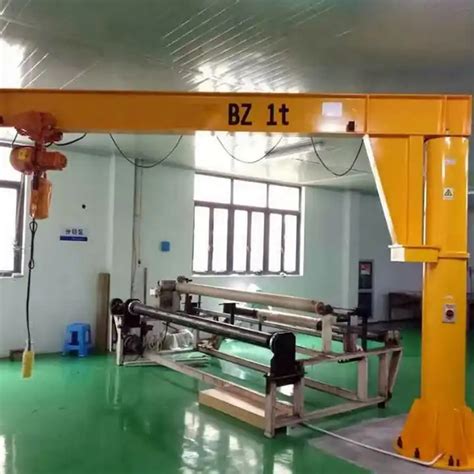 Kenancranes Ton Electric Hoist Lifting Columned Cantilever Jib Crane