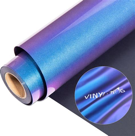 Vinyl Frog Gradual Heat Transfer Vinyl Purple To Blue Chameleon Vinyl