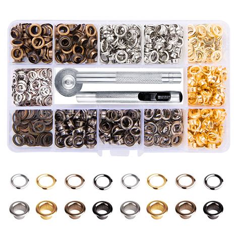 Buy Metal Grommet Kit 316 Inch 400pcs Grommets Eyelets Sets With 3