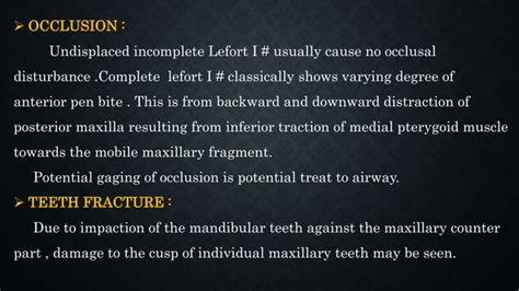 Lefort Fracture Ppt