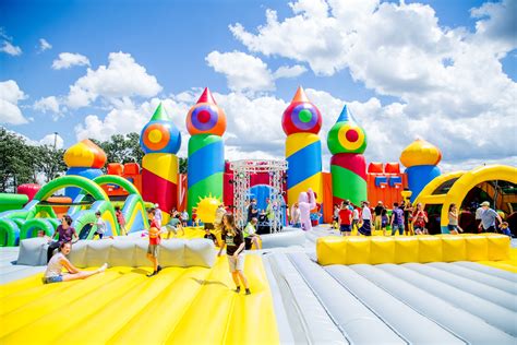 The World S Largest Bounce House Comes To Greater Boston This Summer