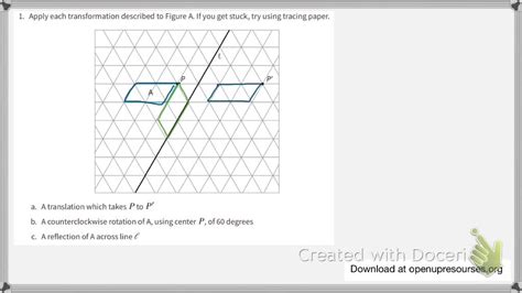 SOLVED A Draw A Horizontal Line Segment A B B Rotate Segment A B 90