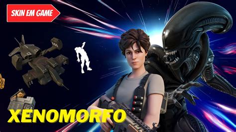 Skin Xenomorfo Et Bilu Alien Fortnite Skins Em Game Youtube