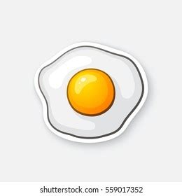 Fried Egg Illustration