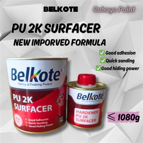 Jual Epoxy Belkote Pu K Surfacer Epoxy Pu Satu Set Base