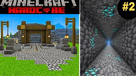 I Build The ULTIMATE Mineshaft For Diamonds In Minecraft Survival 2