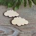 Wooden Clouds Set Of 10 Plywood Cut Outs Wooden Blank Etsy