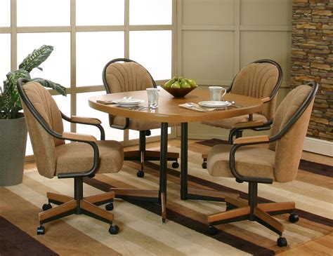 Rolling Dining Room Chairs