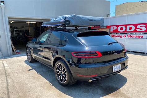 Porsche Macan Rack Installation Photos Porsche Car Tent Kayak Rack