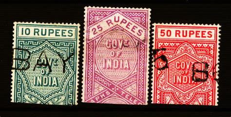 Heritage Of India Stamps Site Telegraph Stamps Of British India Queen