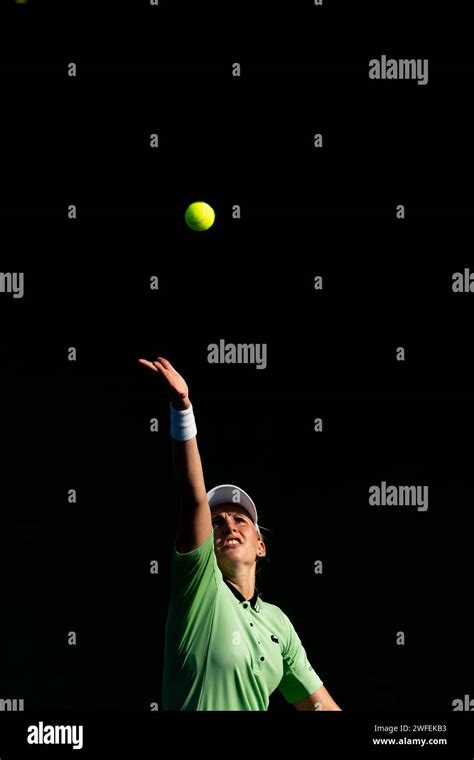 Elina SVITOLINA UKR Vs Jil TEICHMANN SUI During Their Singles Round