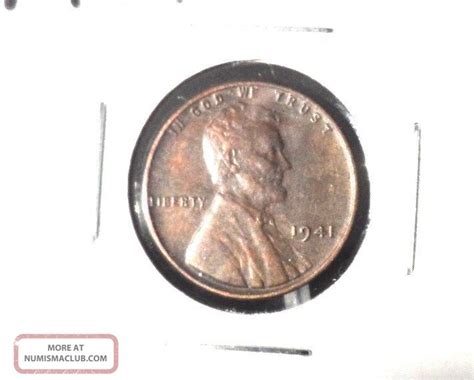 Vf In Grade P Lincoln Wheat Penny