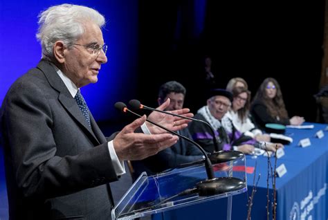 Mattarella Inaugura L Anno Accademico All Universit Di Ferrara Il