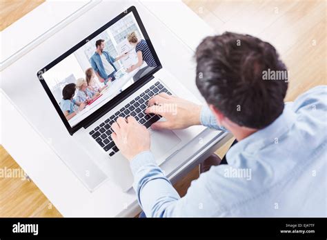 Mature Adult Laptop Home Whiteboard Hi Res Stock Photography And Images Alamy