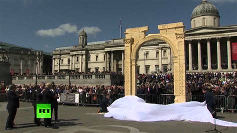 Temple of Baal Arch in London's Trafalgar Square - Truth And Action