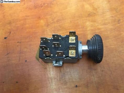 TheSamba VW Classifieds NOS Hazard Switch Genuine VW 211 953