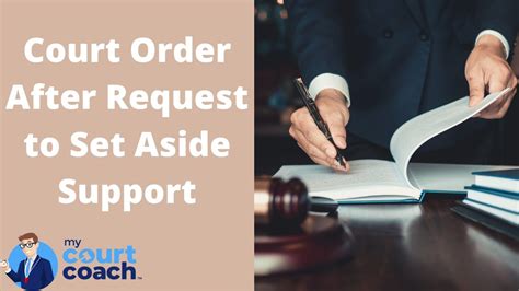 Order After Hearing On Motion To Set Aside Support Order In California