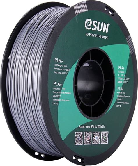 Esun PLA 1 75mm Filament PLA Plus 3D Printer Filament 1KG Coil 2