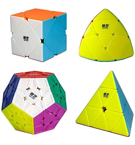 Set De 4 Modelos De Cubo Rubik - Rápidos Profesionales | Cuotas sin interés