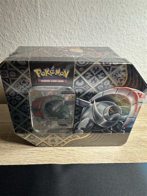 Pokémon Paldean Fates USA Tin Version sealed Iron Treads ex Acheter