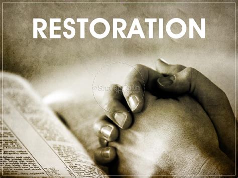 ShareFaith Media » Restoration Christian PowerPoint Template – ShareFaith Media