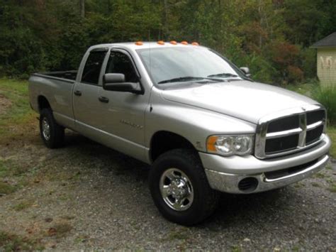 Sell Used 2004 Dodge Ram 3500 4x4 Crew Cab Slt H Duty Ho Cummins Diesel