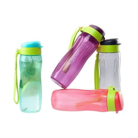 Tupperware Slim Eco Bottle Ml Aquaslim Eco Fashion Pc Shopee