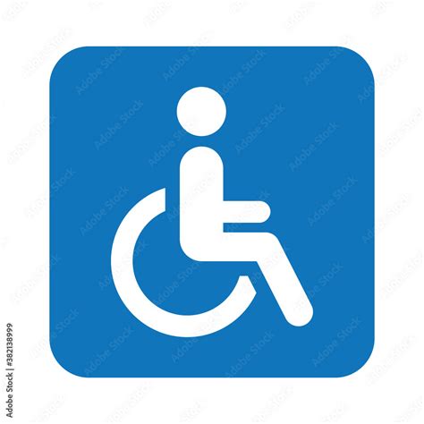 Wheelchair Handicap Symbol For Your Web Site Design Logo App Ui